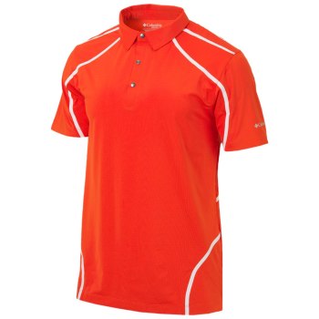 Columbia Cut Away, Polo Naranjas Para Hombre | 821356-YZH